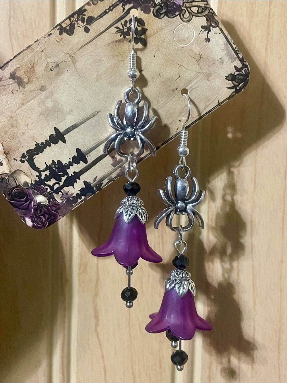 Charlotte’s Deadly Nightshade Earrings